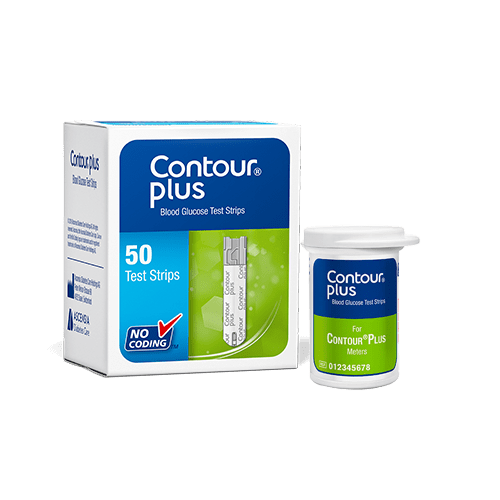 CONTOUR PLUS Blood Glucose Test Strips